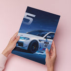 BMW M5 Drift | 3 Panel Wall Art