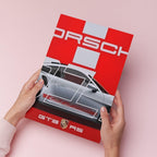 Porsche 911 GT3 RS White | Wall Poster 3 Panel