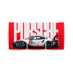 Porsche 911 GT3 R Rennsport | Wall Poster 3 Panel