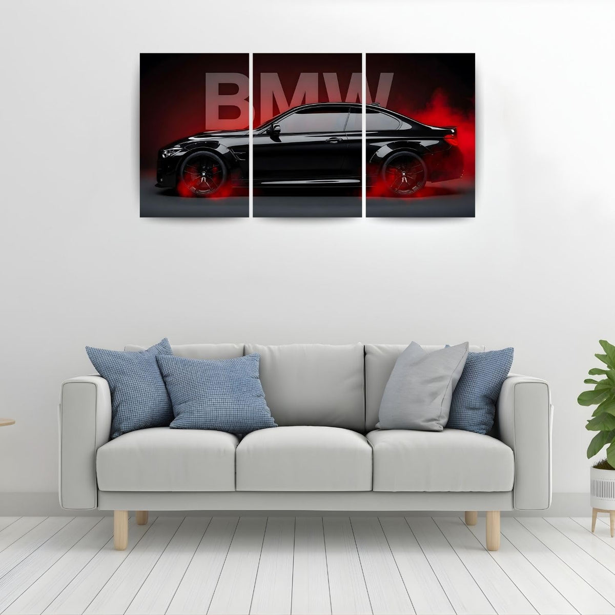 BMW Wall Poster 3 Panal