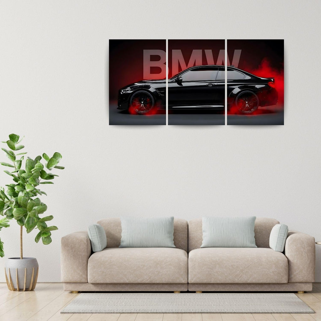 BMW Wall Poster 3 Panal