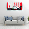 Porsche 911 GT3 R Rennsport | Wall Poster 3 Panel