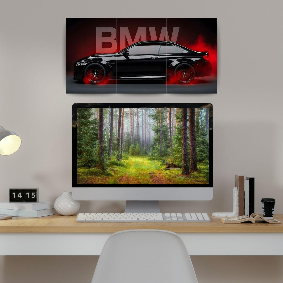 BMW Wall Poster 3 Panal