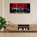 Porsche 911 GT3 R Rennsport | Wall Poster 3 Panel