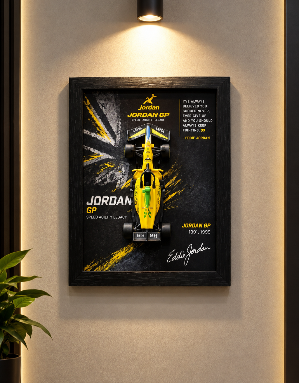 Jordan GP 199 | Formula 1 3D Car Frame