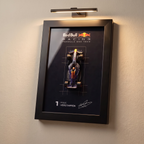 RedBull Max Verstappen F1 3d Car Glossy Frame