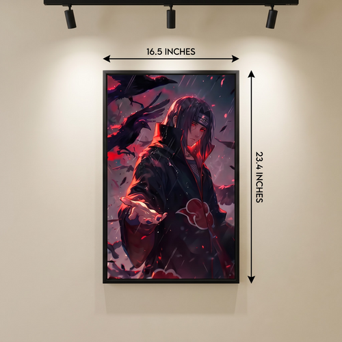 Itachi Uchiha – Naruto Framed Poster 1 pcs