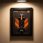 McLaren MCL38 Lando Norris | F1 3D Car Frame