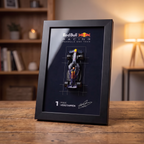 RedBull Max Verstappen F1 3d Car Glossy Frame